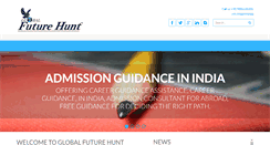 Desktop Screenshot of globalfuturehunt.com